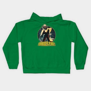 Forbidden Planet / Sci Fi Classic Movie Kids Hoodie